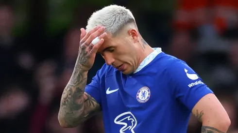 Enzo Fernandez of Chelsea (Photo by Marc Atkins/Getty Images)