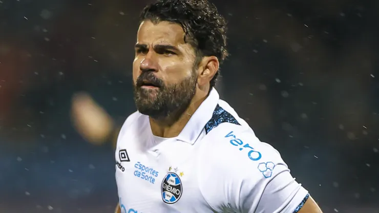 Diego Costa abriu o jogo sobre discussão no Grêmio (Foto: Lucas Uebel/Grêmio/Divulgação)