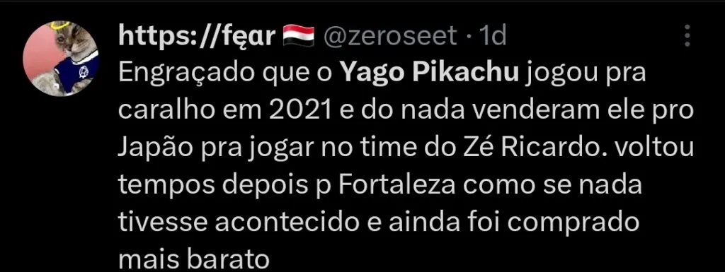 Repercussão via Twitter