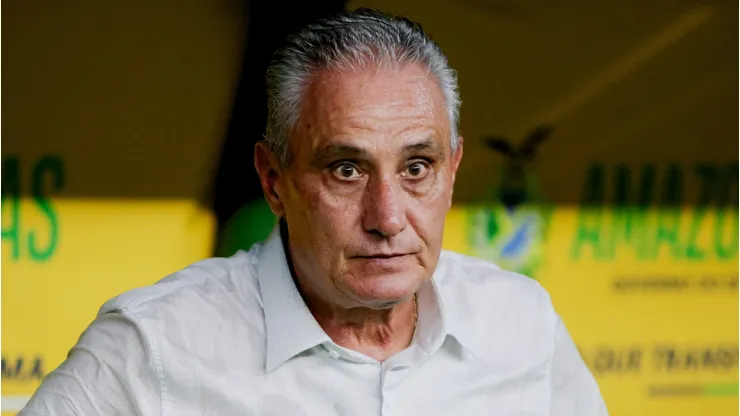 Tite, técnico do Flamengo. Foto: Antonio Pereira/AGIF