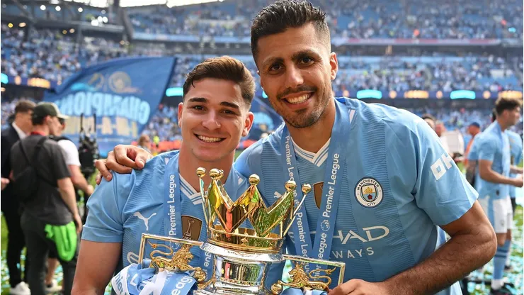 Manchester City decide ouvir proposta do Atlético de Madrid por uma de suas estrelas. (Photo by Michael Regan/Getty Images)