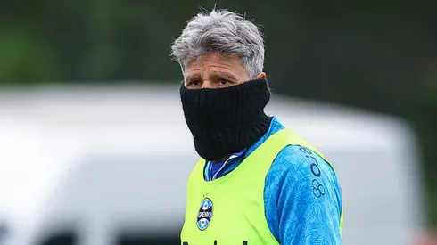 Renato projetou duelo do Grêmio na Libertadores (Foto: Lucas Uebel/Grêmio/Divulgação)