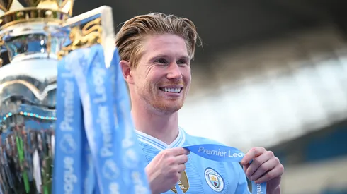 De Bruyne abriu o jogo sobre futuro da carreira (Foto: Michael Regan/Getty Images)