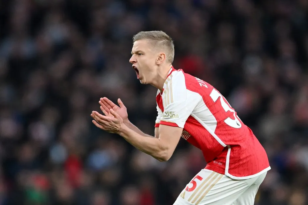 Oleksandr Zinchenko perdeu espaço entre os titulares do Arsenal e pode acabar indo para a Bundesliga. (Foto: Shaun Botterill/Getty Images)