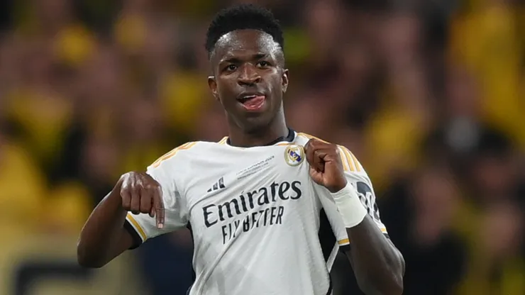 Vini Jr ganhou ainda mais moral com título da Champions League (Foto: Justin Setterfield/Getty Images)