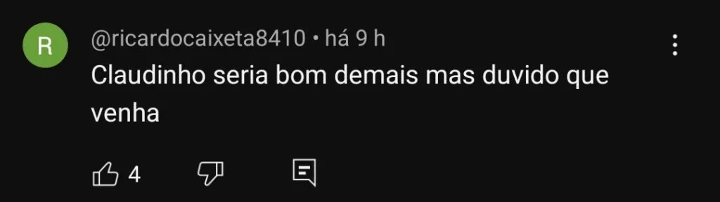 Repercussão via YouTube