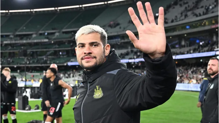 Arsenal tem diferencial para superar PSG e Manchester City na disputa por Bruno Guimarães. (Photo by Daniel Pockett/Getty Images)