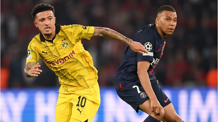 Jadon Sancho of Borussia Dortmund (Photo by Matthias Hangst/Getty Images)