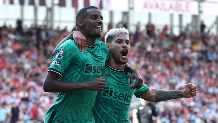 Newcastle resolve vender craque de R$ 459 milhões para o Liverpool. (Photo by Eddie Keogh/Getty Images)