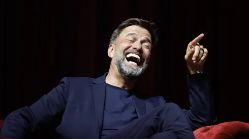 Klopp em palestra do Liverpool. Foto: Ryan Brown/Propaganda LIVERPOOL