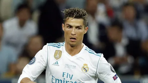 Cristiano Ronaldo em ação no Real Madrid