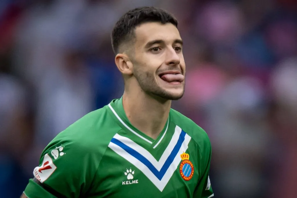 Joan Garcia com a camisa do Espanyol. Foto: Felipe Mondino Barcelona Spain.
