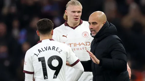 Guardiola se manifestou após desabafo de atacante (Foto: Catherine Ivill/Getty Images)