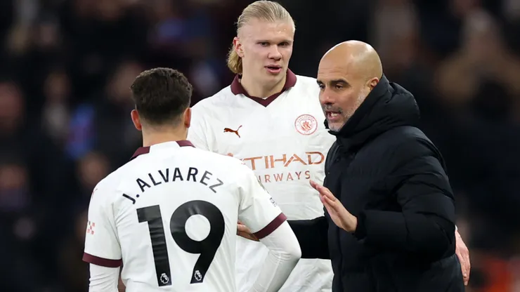 Guardiola se manifestou após desabafo de atacante (Foto: Catherine Ivill/Getty Images)