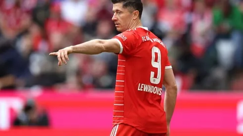 Robert Lewandowski ex-jogador do Bayern de Munique.