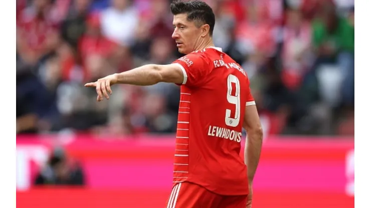 Robert Lewandowski ex-jogador do Bayern de Munique.