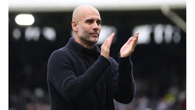 Pep Guardiola tecnico do Manchester City.