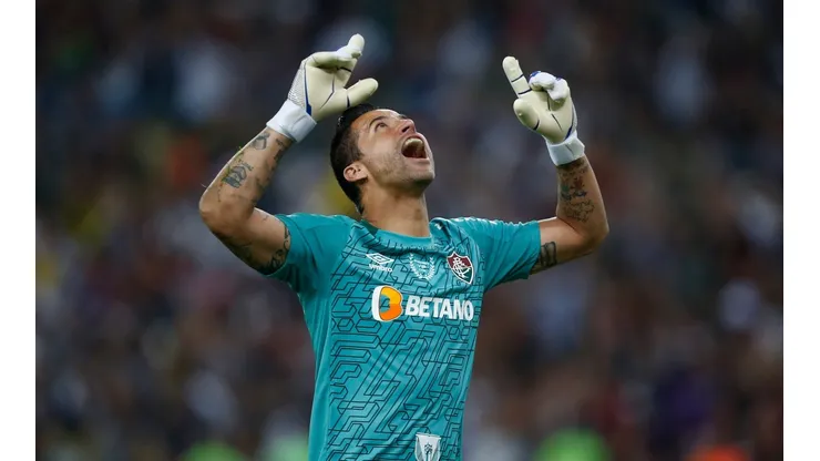 Fábio em ação pelo Fluminense: Foto: Reprodução