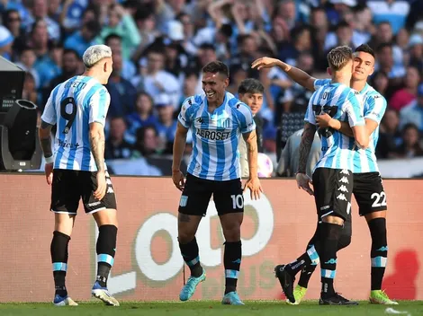 Racing x Aucas: Veja como as equipes entram em campo