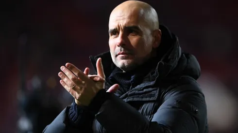 Pep Guardiola tecnico do Manchester City.