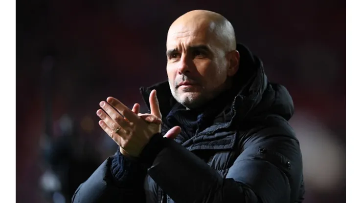 Pep Guardiola tecnico do Manchester City.