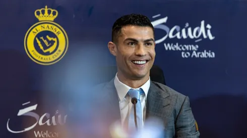 Cristiano Ronaldo atacante do Al nassr.