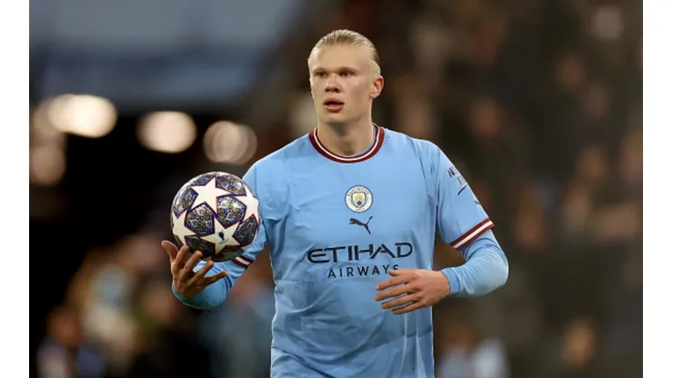 Haaland atacante do Manchester City.