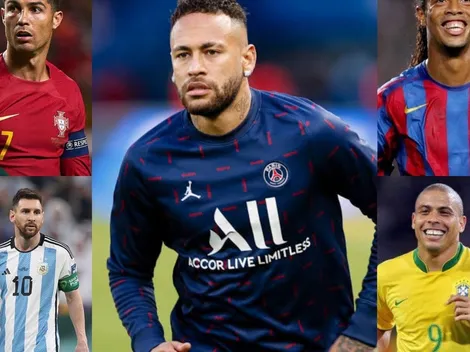 Messi, Cristiano, Ronaldo ou Ronaldinho: Neymar revela qual foi o melhor jogador que ele já viu