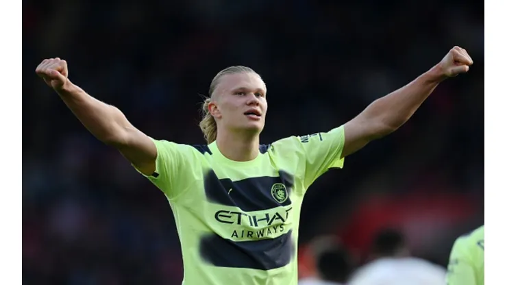 Haaland atacante do Manchester City.