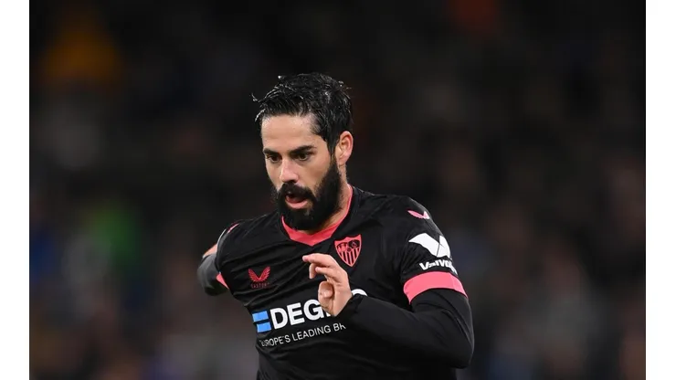 Isco em ação após saída do Real Madrid ser confirmada. Foto: Stu Forster/Getty Images