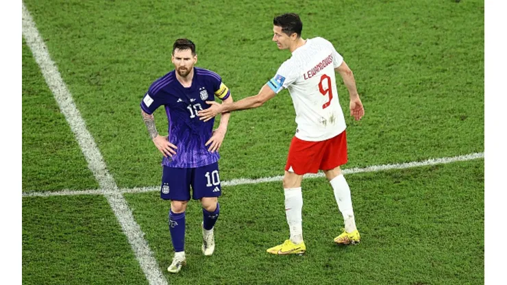 Messi e Lewandowski.