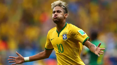 Foto: Julian Finney/Getty Images - Neymar pela Seleção em 2014