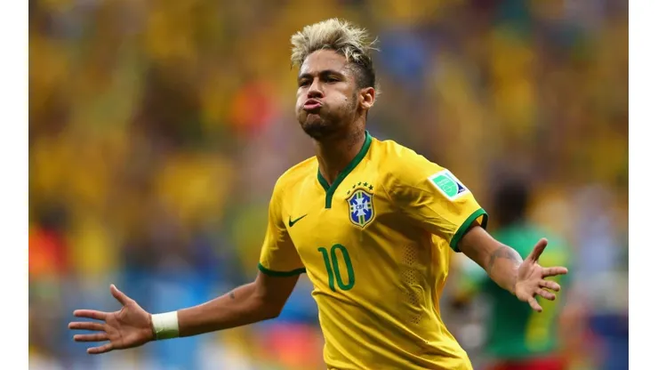 Foto: Julian Finney/Getty Images - Neymar pela Seleção em 2014