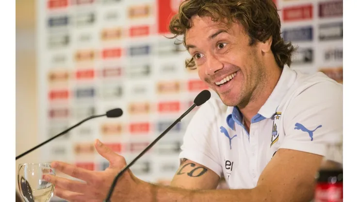 Uruguay Press Conference - 2014 FIFA World Cup Brazil