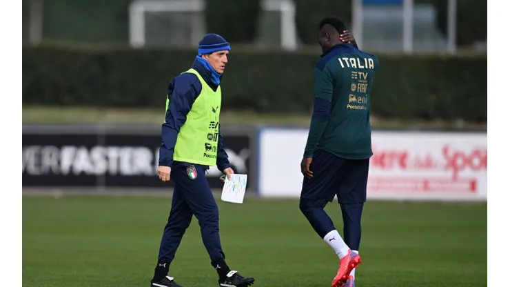 Balotelli e Mancini se estranharam na última semana