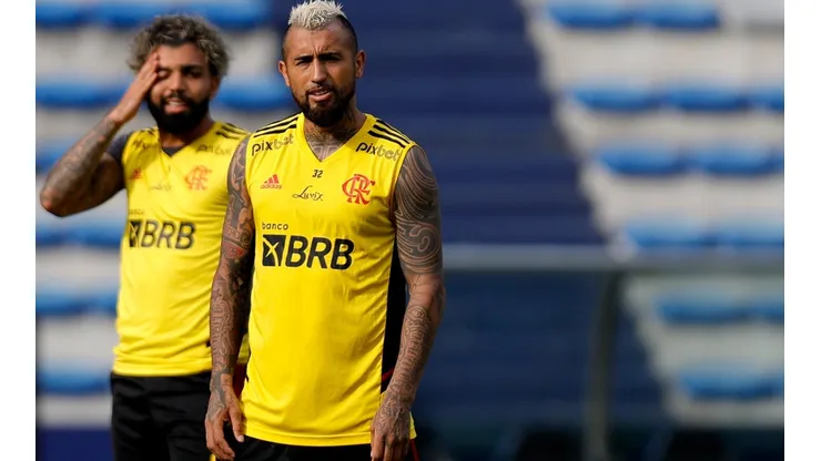 Flamengo Training Session Ahead of Libertadores Final