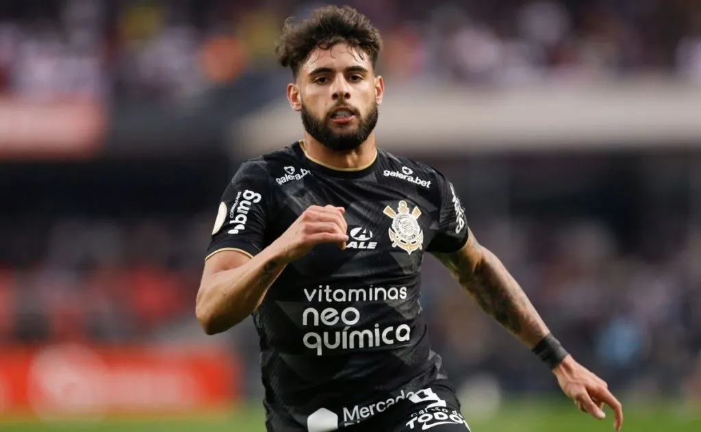 Yuri Alberto em jogo do Corinthians pelo Brasileirão