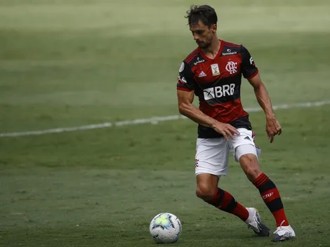 Rodrigo Caio, do Flamengo, pode vestir as cores de outro clube brasileiro ao final do ano; contratação seria a custo zero