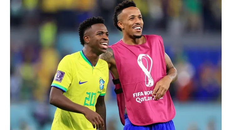 Vinícius Júnior e Éder Militão faz revelação sobre Carlo Ancelotti na seleção brasileira