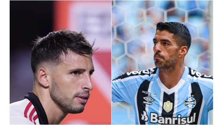 Foto: Ettore Chiereguini/Maxi Franzoi/AGIF - Calleri e Suarez