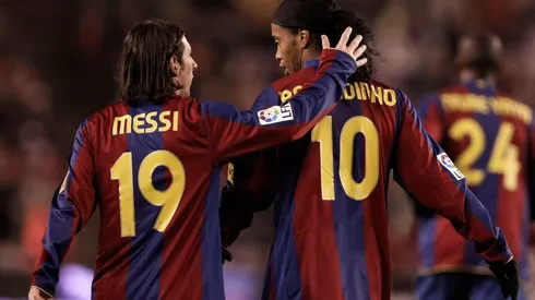 Ronaldinho nunca disse que Messi é o GOAT