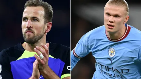 Foto: Getty Images – Harry Kane e Haaland