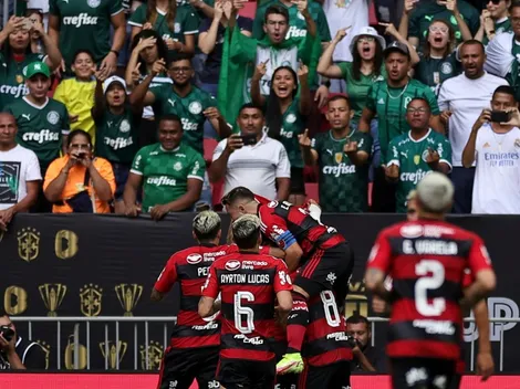 Jogador do Flamengo é alvo de críticas nas redes sociais após vice para o Palmeiras: "Inacreditável"