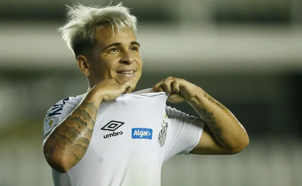 Yeferson Soteldo, atacante do Santos (Foto: Getty Images)