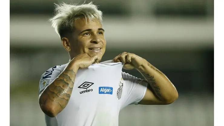 Yeferson Soteldo, atacante do Santos (Foto: Getty Images)