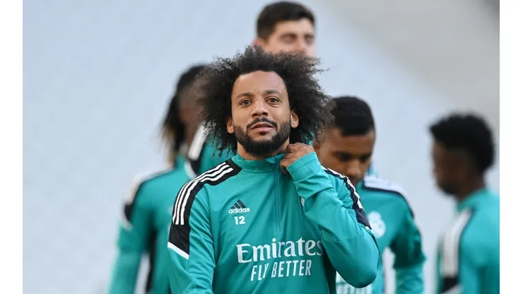 Real Madrid Training Session And Press Conference - UEFA Champions League Final 2021/22