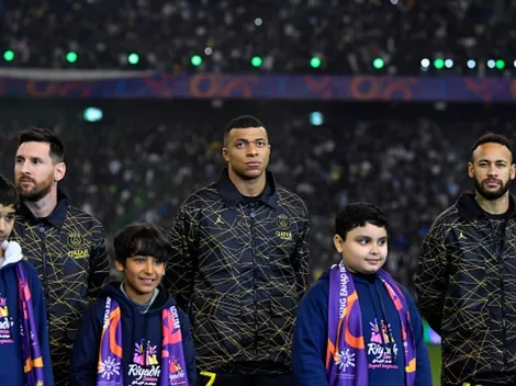 Camisas de Messi, Neymar e Mbappé, usadas em amistoso contra time de Cristiano Ronaldo irão a leilão