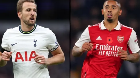 Kane e Gabriel Jesus farão duelo importante de centroavantes no North London Derby (Foto: Getty Images)