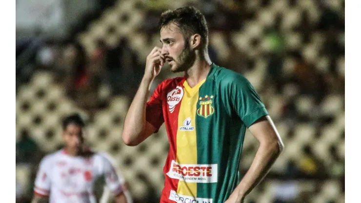 Gabriel Poveda atuando pelo Sampaio Correa