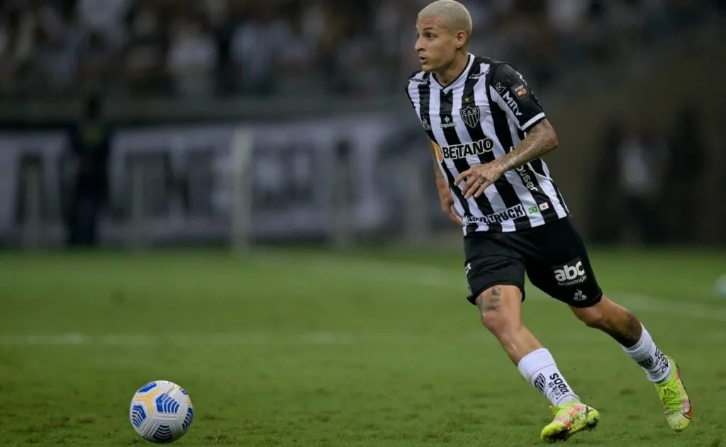 Guilherme Arana em Atletico Mineiro v Gremio – Brasileirao 2021. Foto: Getty Images